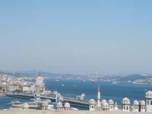 Ausblick auf Golden Horn und Bosporus